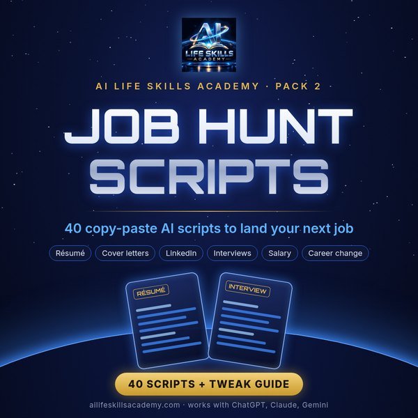 Job Hunt Scripts cover