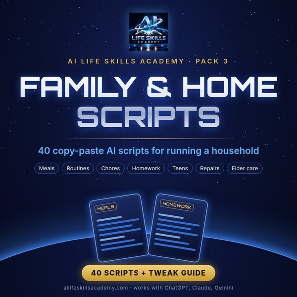 Family & Home Scripts cover